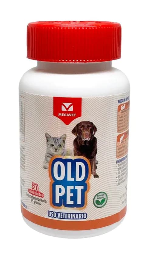 Old Pet Frasco x 30 comprimidos