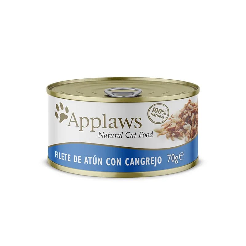 Applaws Filete de Atun con Cangrejo para Gatos lata x 70 gr.