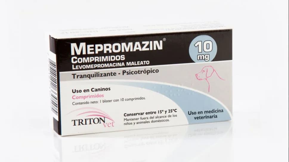 Mepromazin 10 Mg Caja x 10 Comprimidos