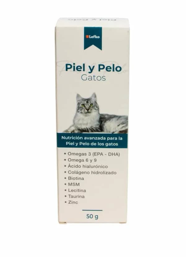 Piel y Pelo Gatos Lefko x 50 gr