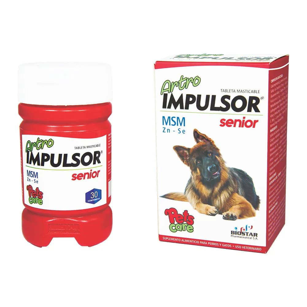 Artroimpulsor Senior x 30 tabletas masticables