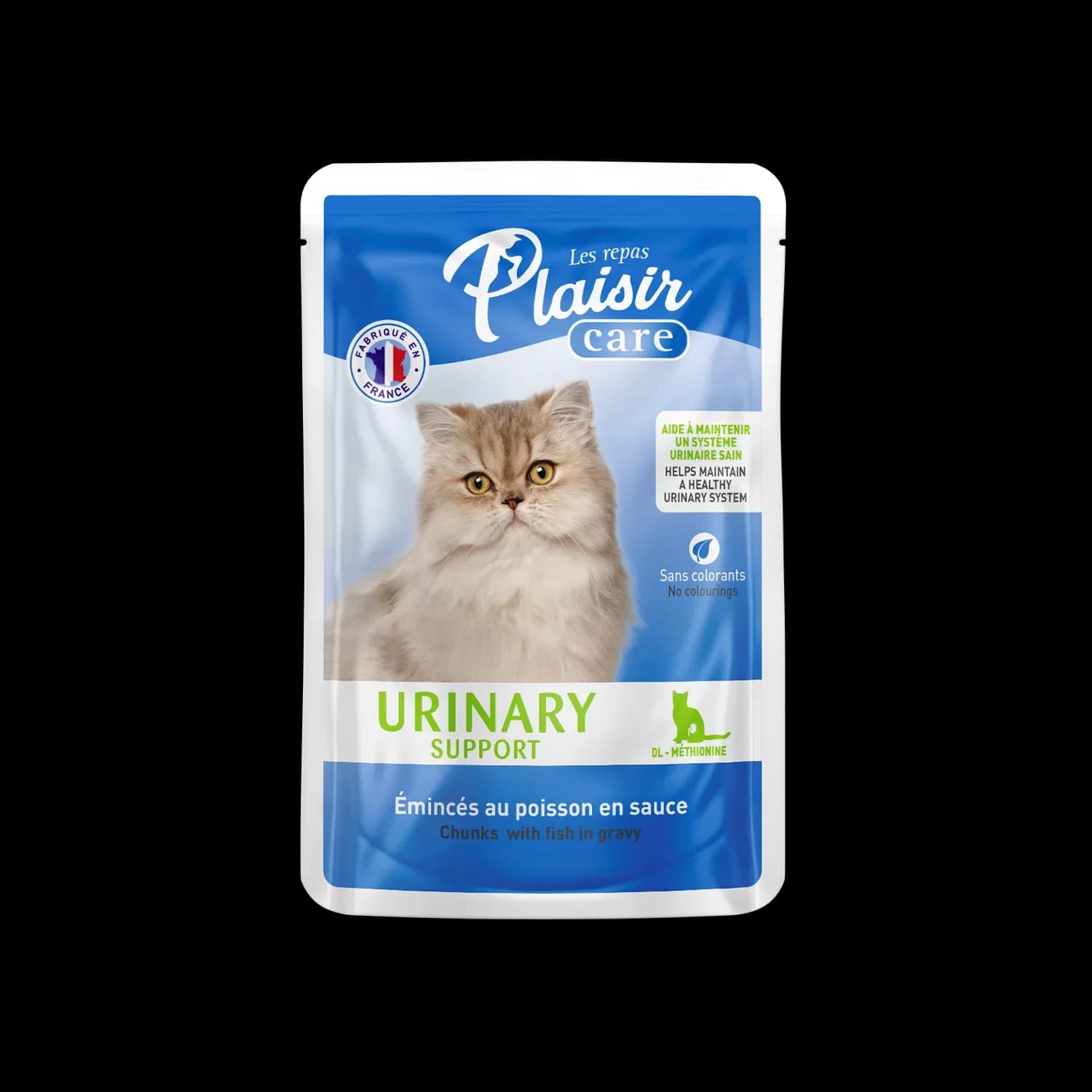 Plaisir Care Urinary Support Chunks With Fish In Gravy For Cats x 85 gr ( 2 Unidades)