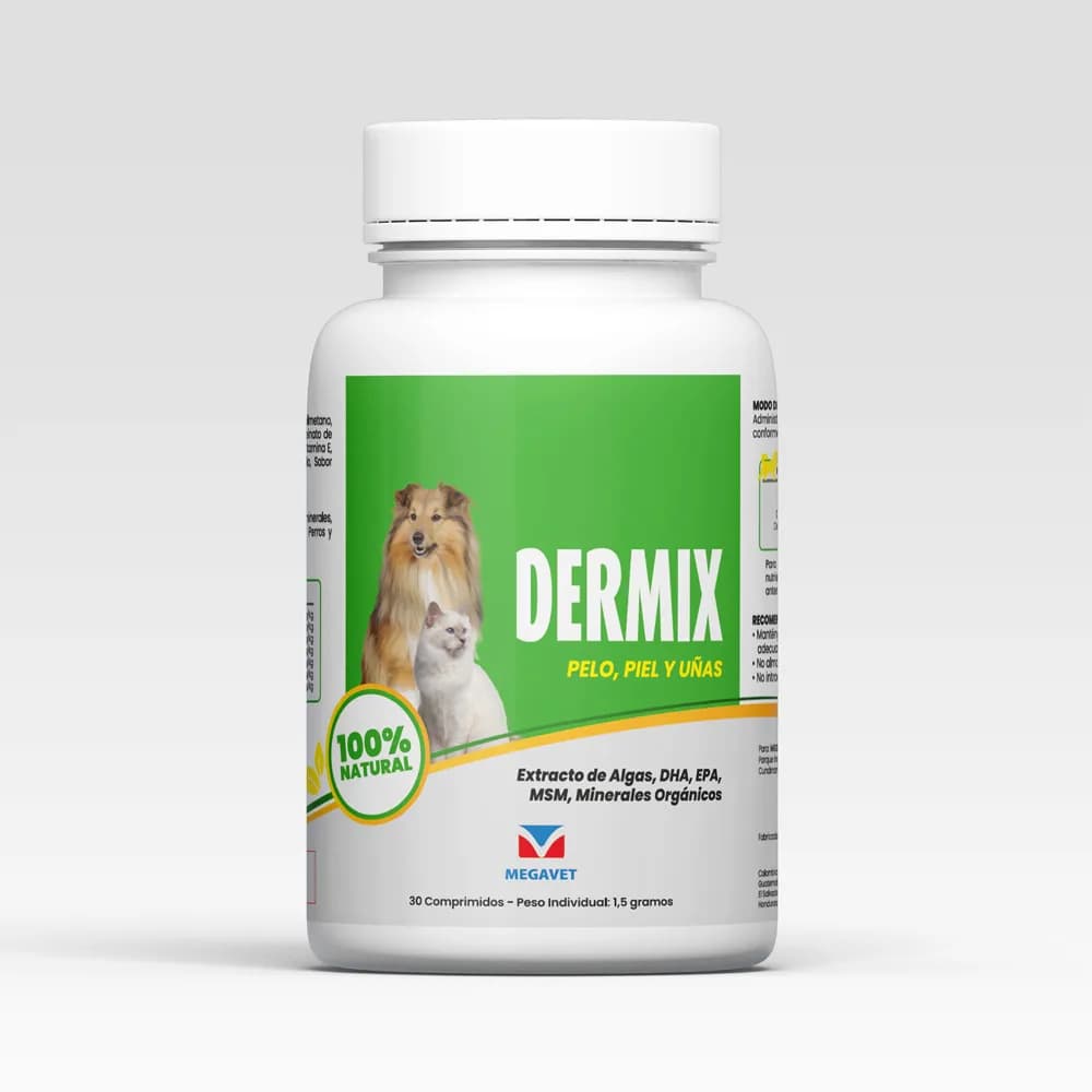 DERMIX Frasco x 30 Comprimidos (Megavet)